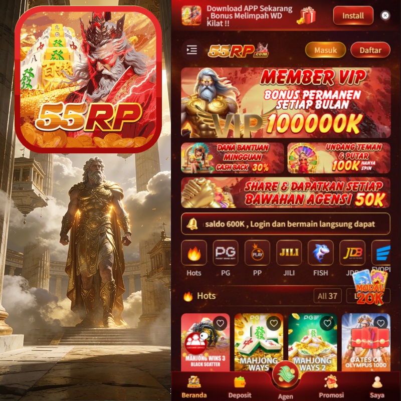 55RP - Portal Hiburan Game Online Mobile Resmi & Terpercaya