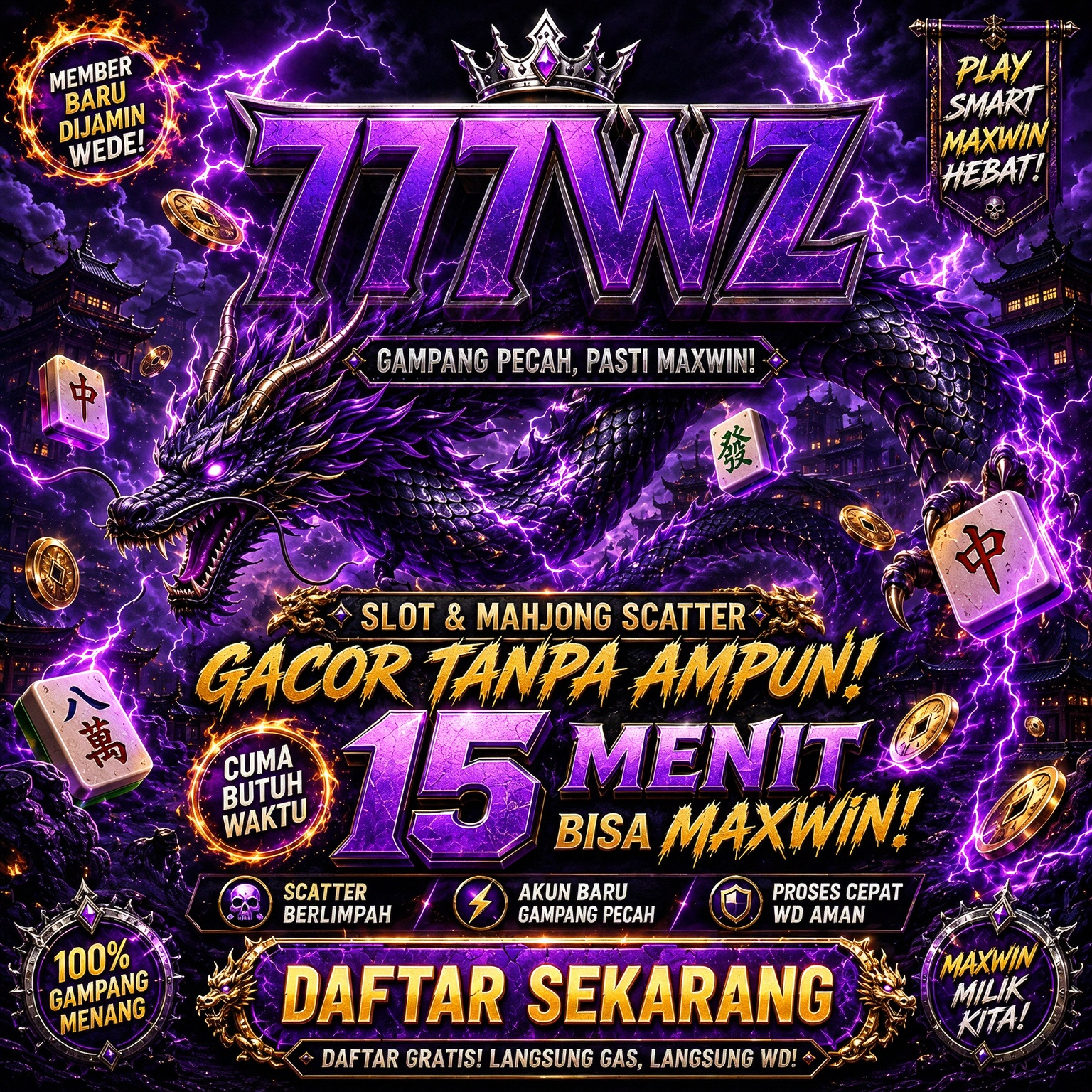 777WZ - Dowdload & Install Aplikasi Slot Asli Minimal Bet 400 Perak