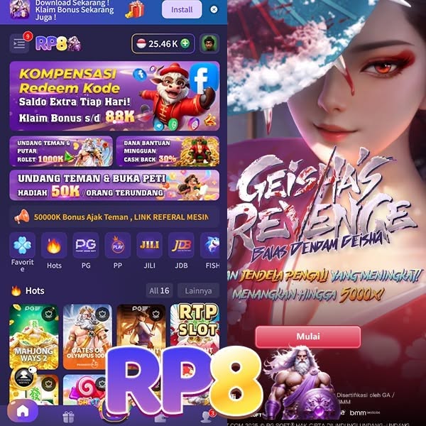 RP8 - Situs Resmi Slot Online dan Pilihan Game PG Soft