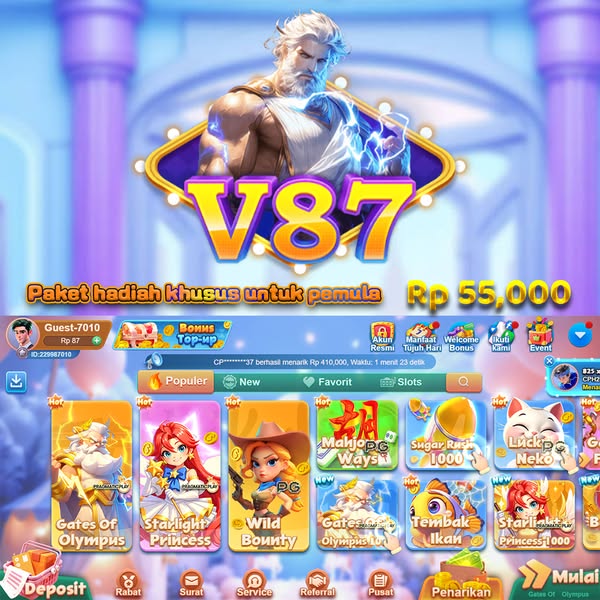 V87 - v87 Situs Resmi Slot Online dan Pilihan Game PG Soft